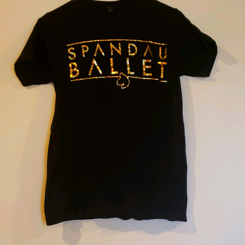 Spandau Ballet Music 80s Foiled T-Shirt S